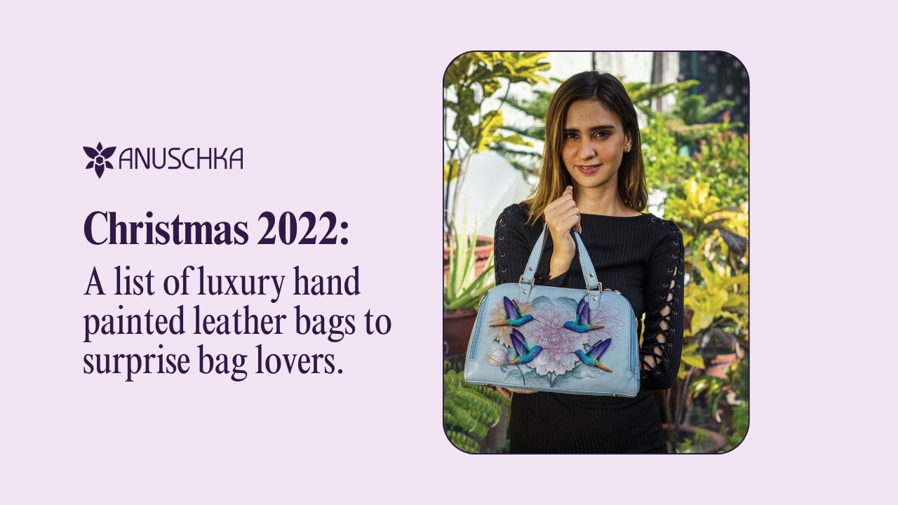 Christmas 2022: A list of luxury hand painted leather bags to surprise bag lovers