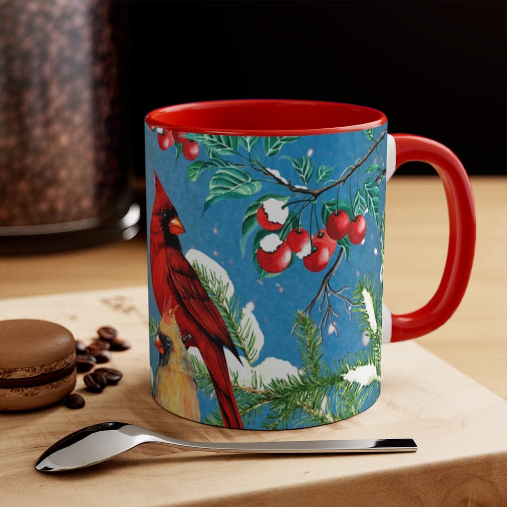 Snowy Cardinal Coffee Mug (11 oz.)