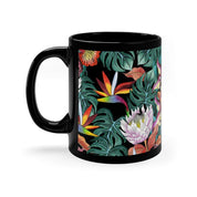 Island Escape Black Coffee Mug (11 oz.)