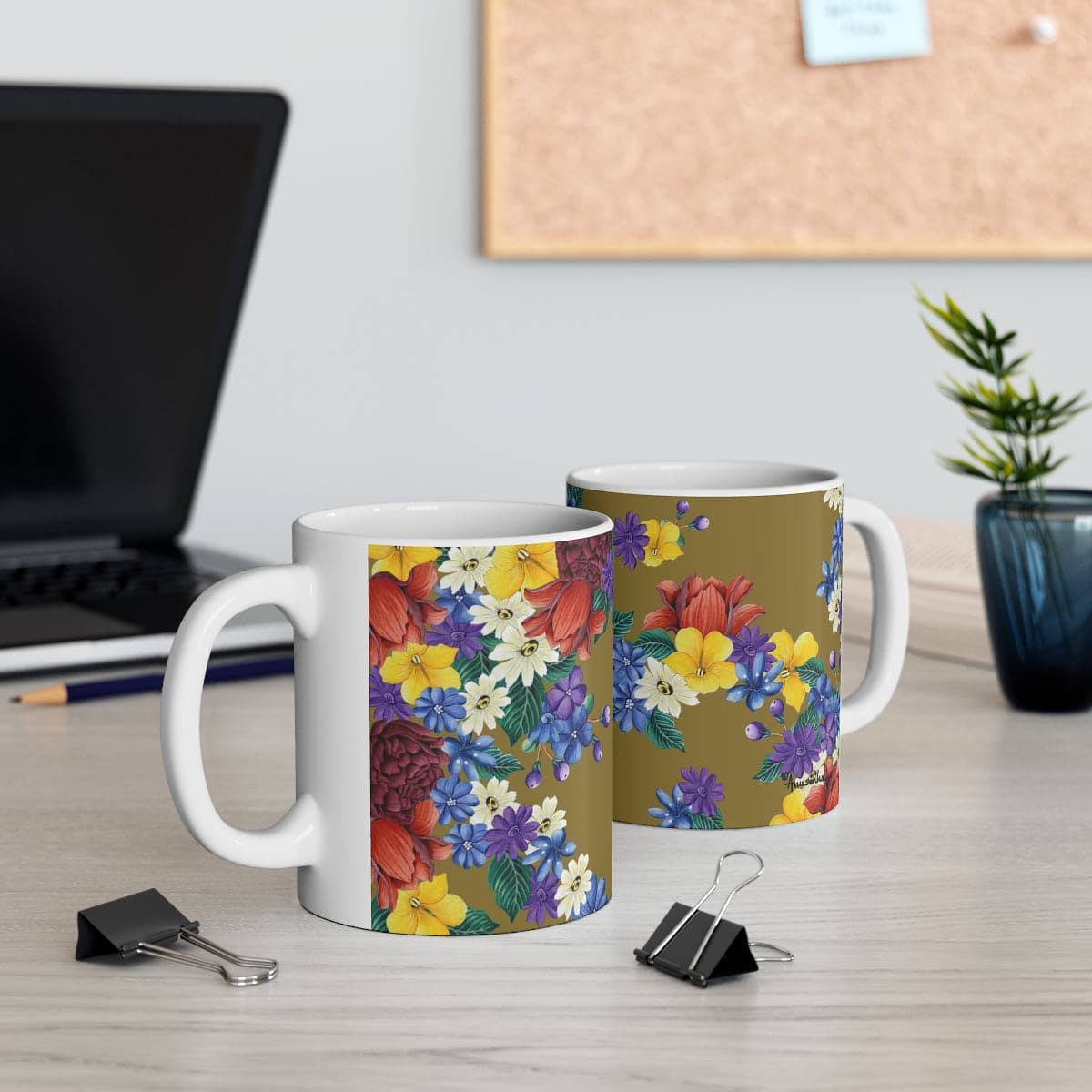 Dreamy Floral Coffee Mug (11 oz.)