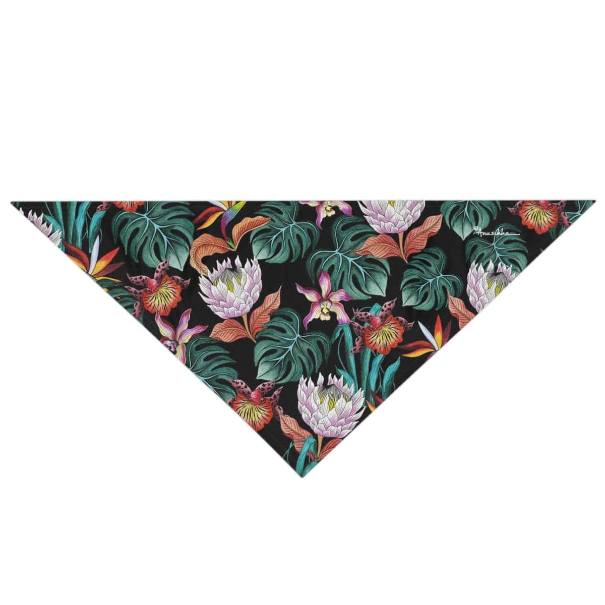 Island Escape Black Pet Bandana