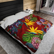 Island Escape Velveteen Plush Blanket