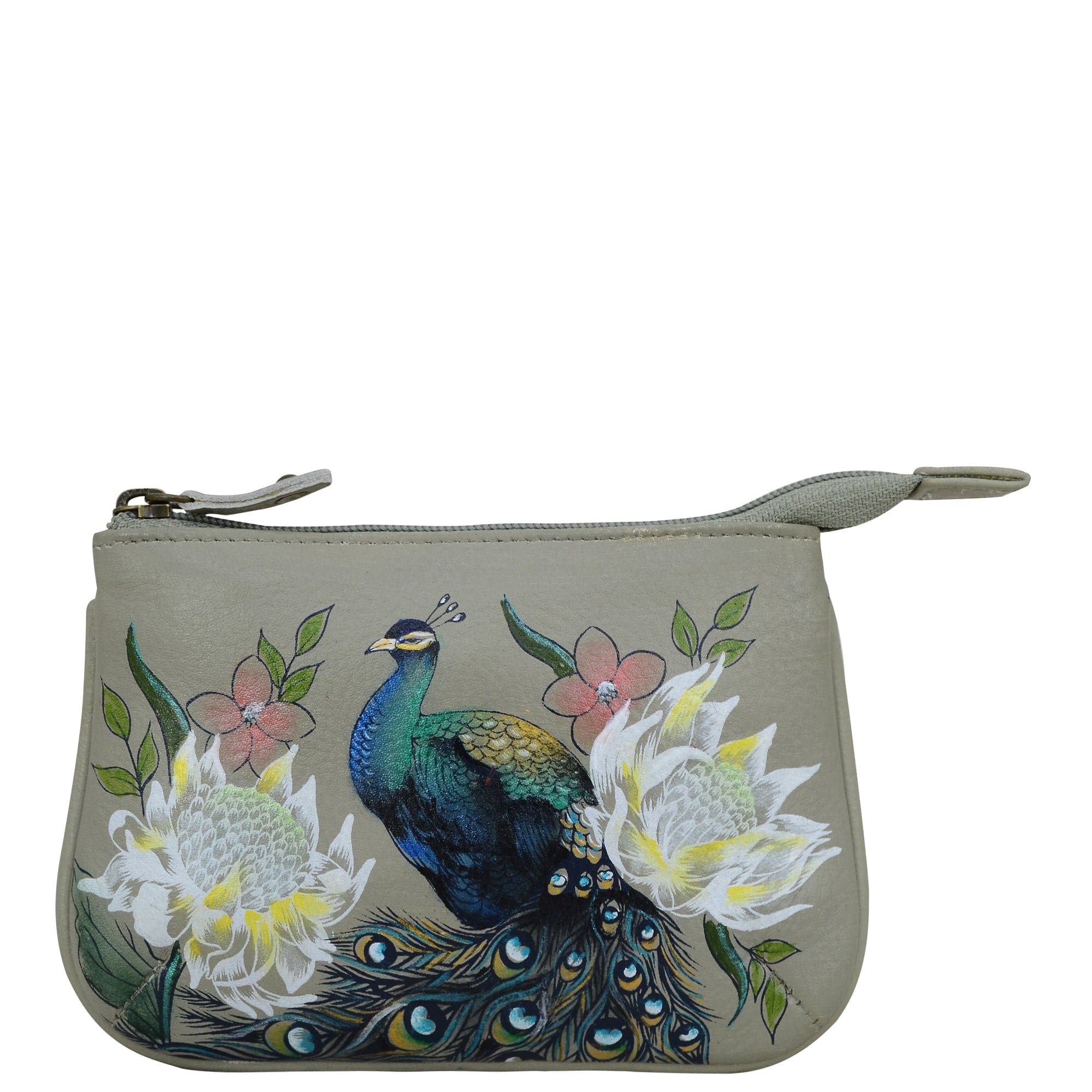 Regal Peacock Medium Zip Pouch - 1107