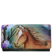 Free Spirit Accordion Flap Wallet - 1112