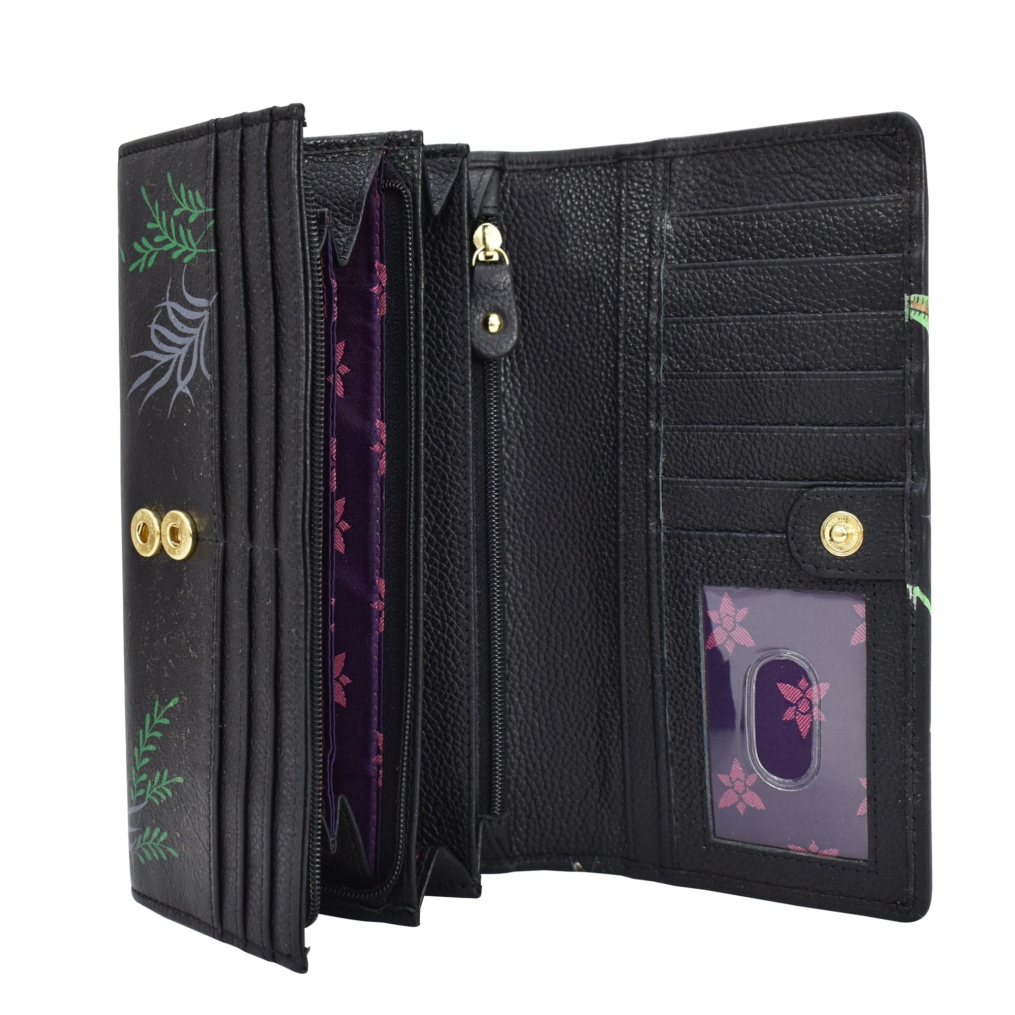 Accordion Flap Wallet - 1112