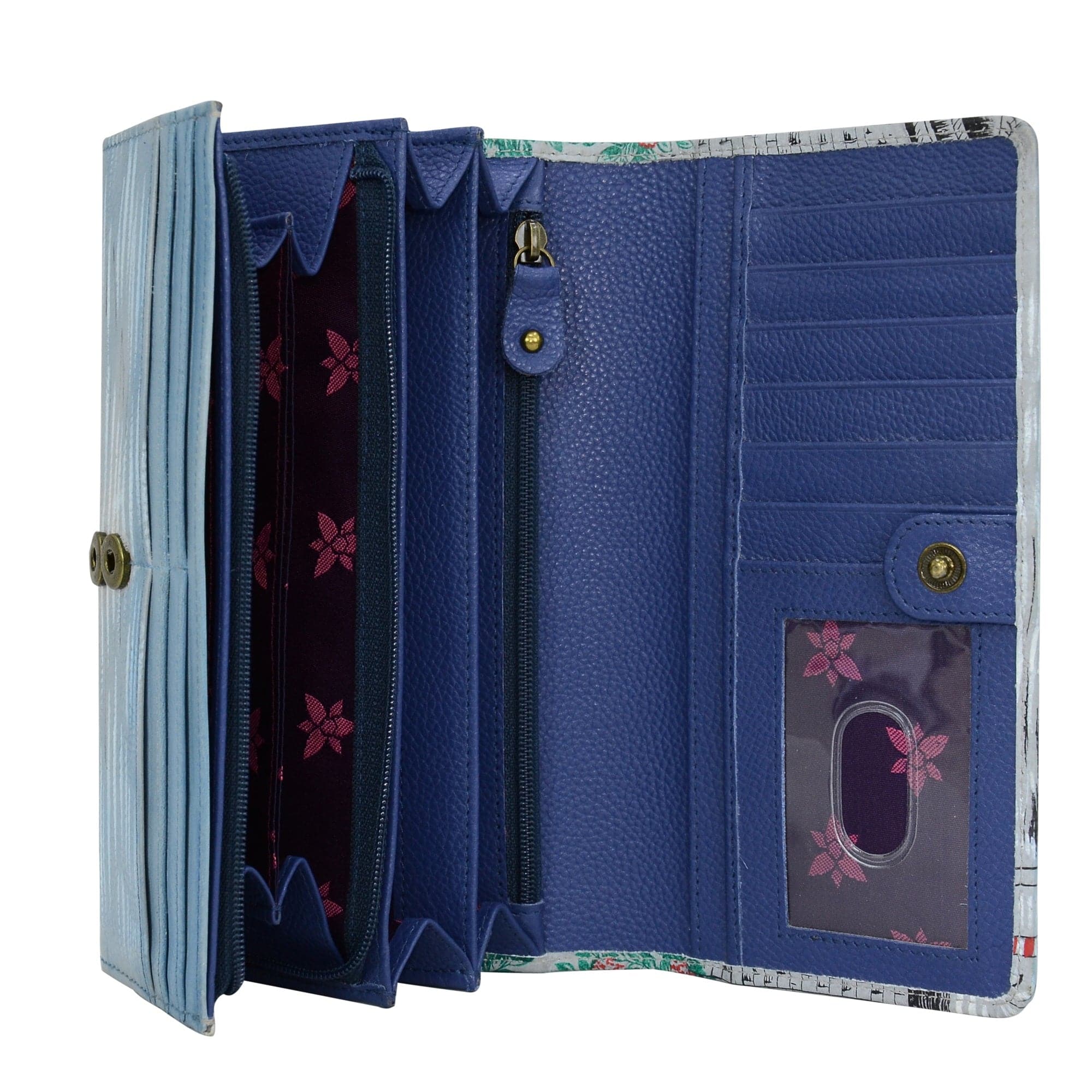 Accordion Flap Wallet - 1112 - Anuschka