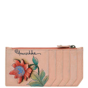 RFID Blocking Card Case with Coin Pouch - 1140