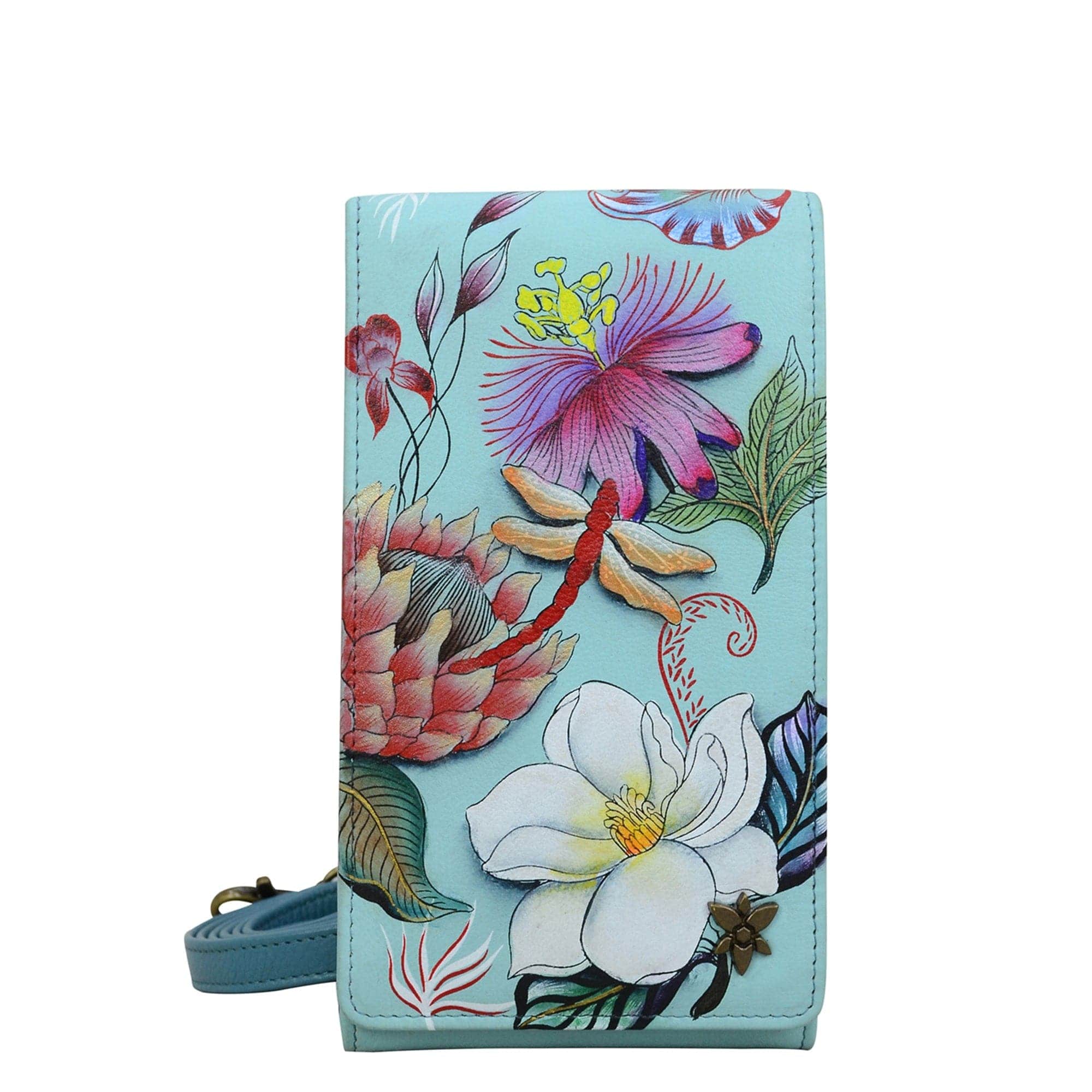 Jardin Bleu Smartphone Crossbody - 1154