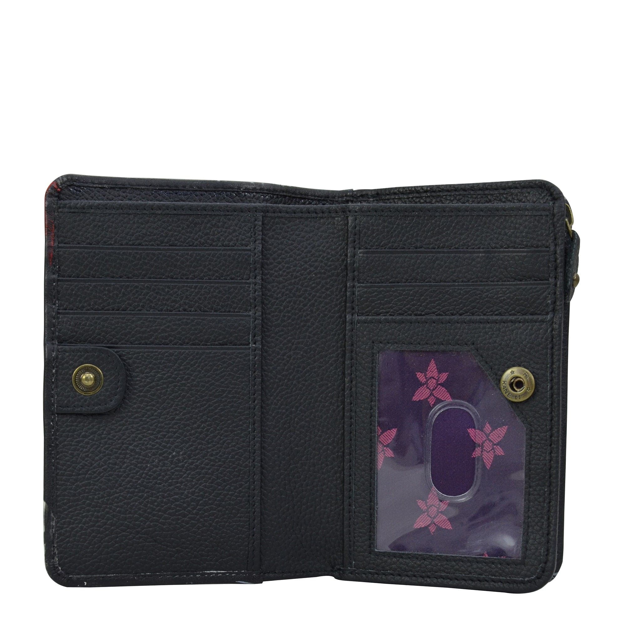 Two-Fold Small Organizer Wallet - 1166