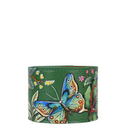 Painted Leather Cuff - 1176