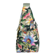 Wanderlust Luxe Fabric Crossbody Hobo -12030
