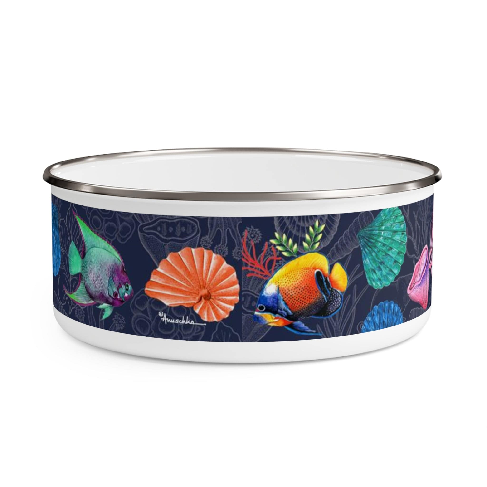 Mystical Reef Enamel Bowl