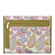 Fabric with Leather Trim Toiletry Case - 13001