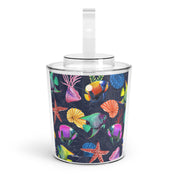 Mystical Reef Ice Bucket with Tongs
