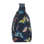 Wanderlust Quilted Fabric Hobo-16011