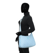 Wanderlust Quilted Fabric Hobo-16011