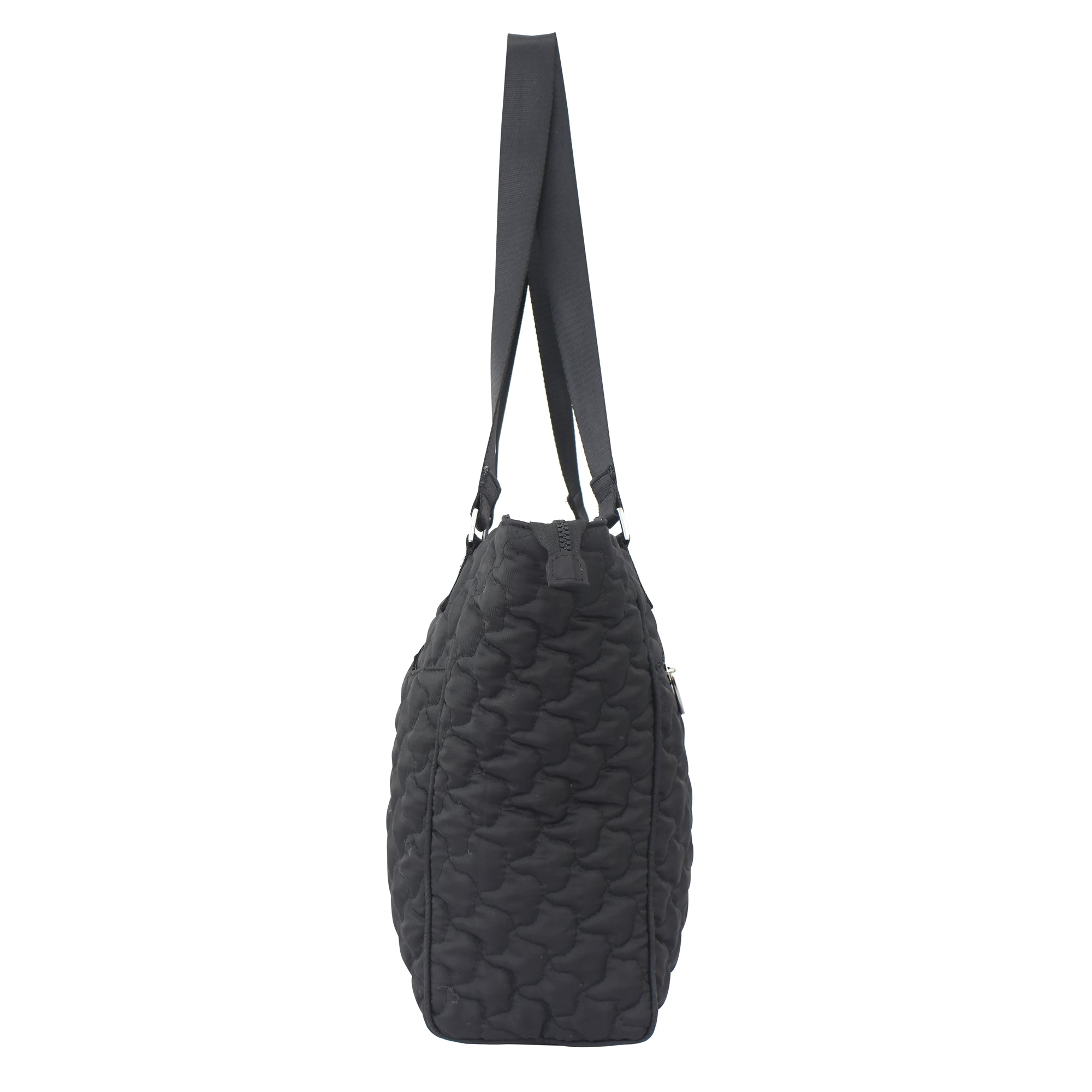 Wanderlust Quilted Fabric Tote Bag-16014