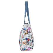 Wanderlust Quilted Fabric Tote Bag-16014