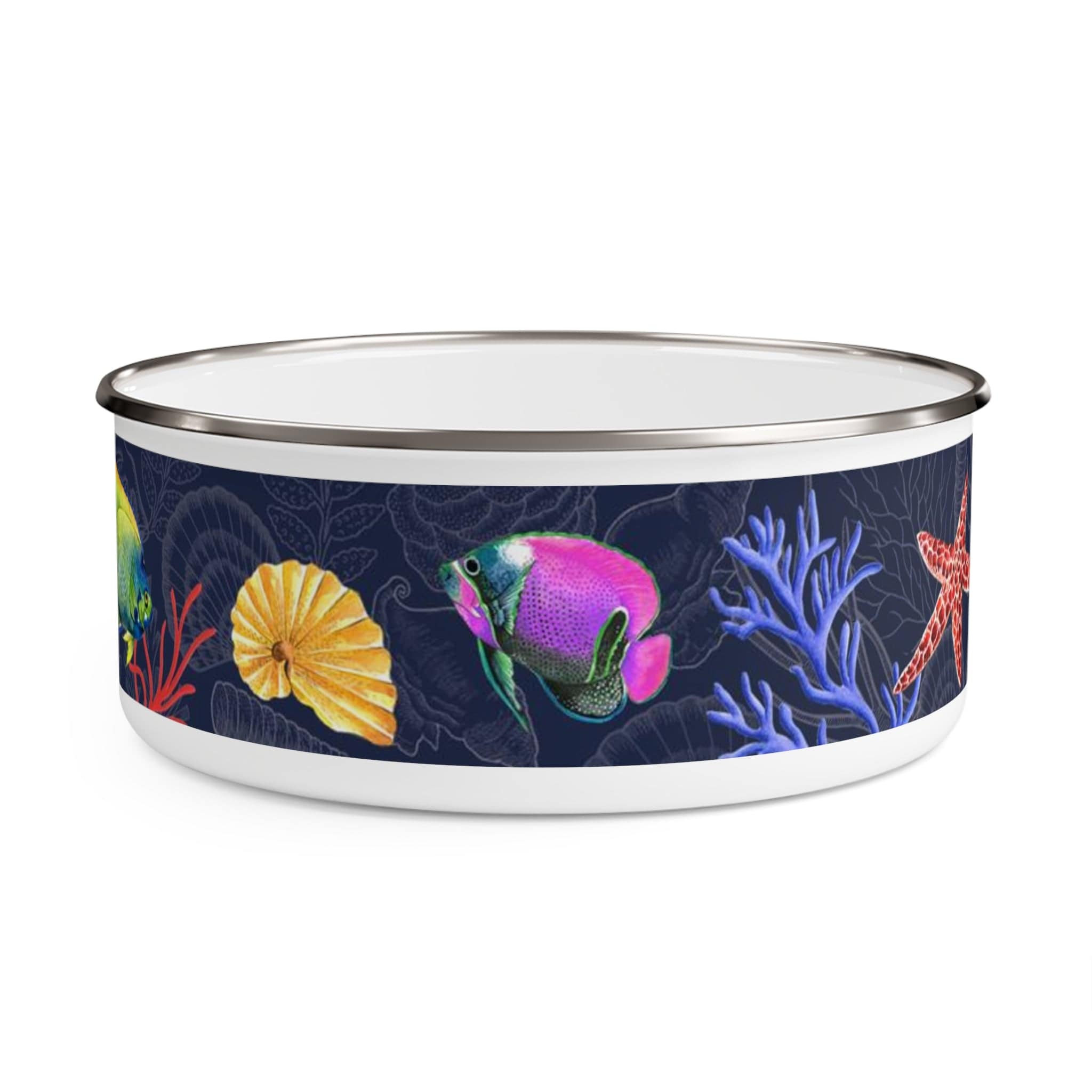 Mystical Reef Enamel Bowl
