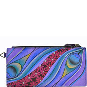 Dreamy Peacock Dewberry Organizer Wallet - 1713