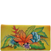 Tropical Bouquet Yellow Clutch Wallet - 1714