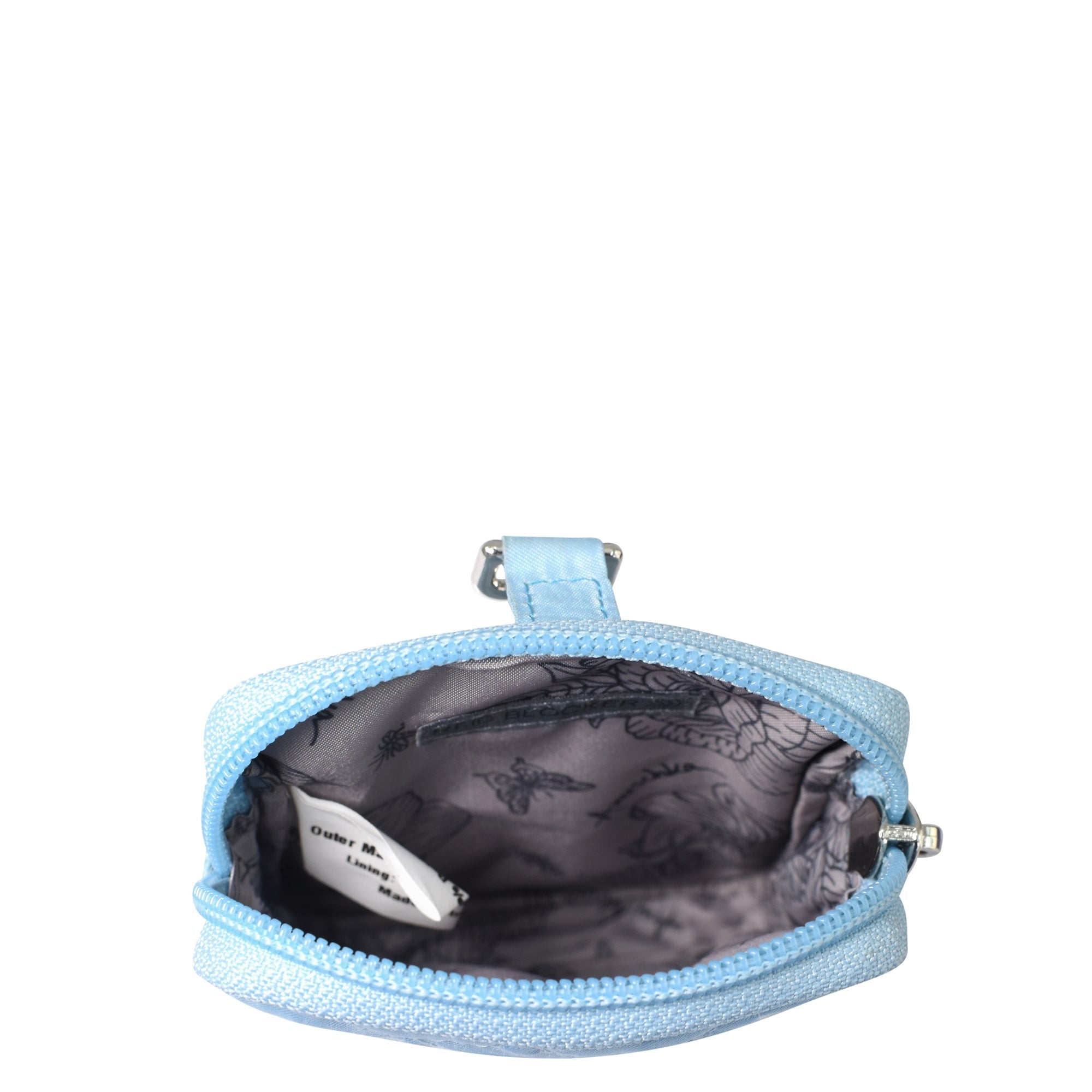 Wanderlust Quilted Fabric Mini Travel Pouch-18005