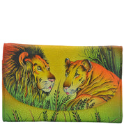 Lion In Love Ladies Tri Fold Wallet - 1816