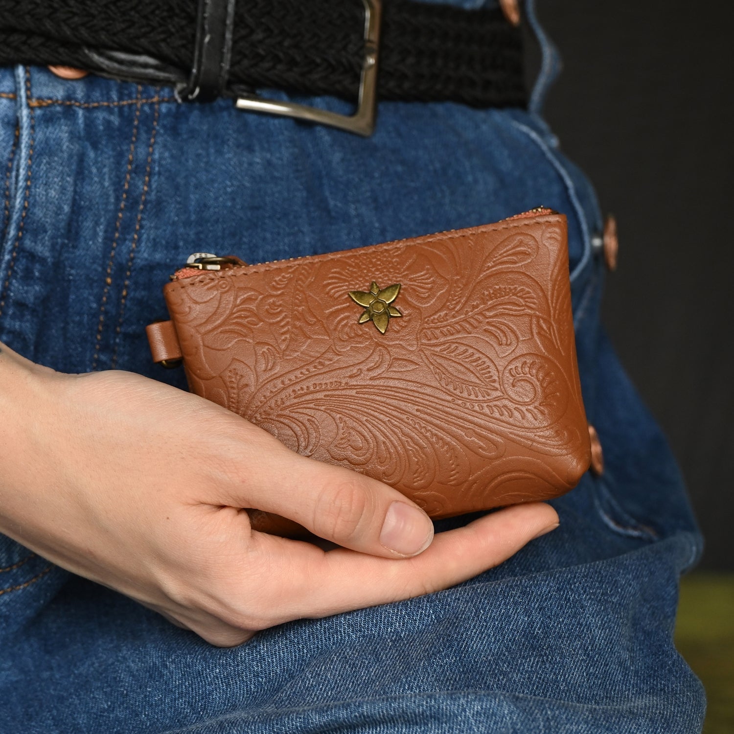 Heritage Leather Coin Pouch - 1824