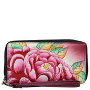 Precious Peony Zip-Around Clutch - 1832