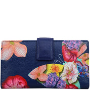 Butterfly Mosaic Two Fold Organizer Wallet - 1833