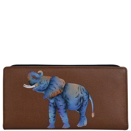 African Elephant Two Fold Clutch - 1836