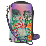 Tropical Flamingos Smartphone Case & Wallet - 1844