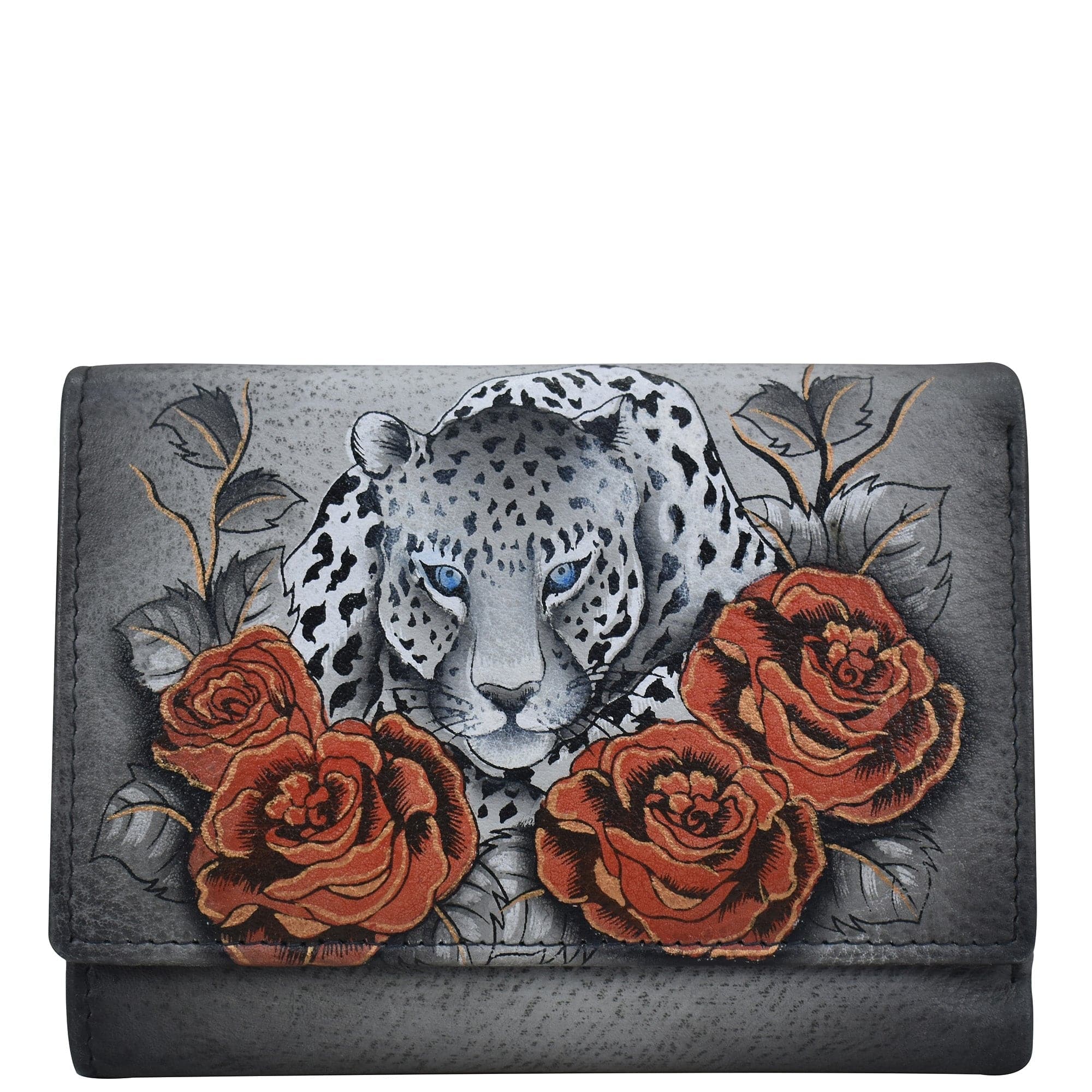 Leopard Love Ladies Three Fold Wallet - 1850