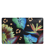 Tropical Dreams Black Two Fold Wallet - 1852