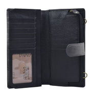 Bi-Fold Wallet With Strap - 1856