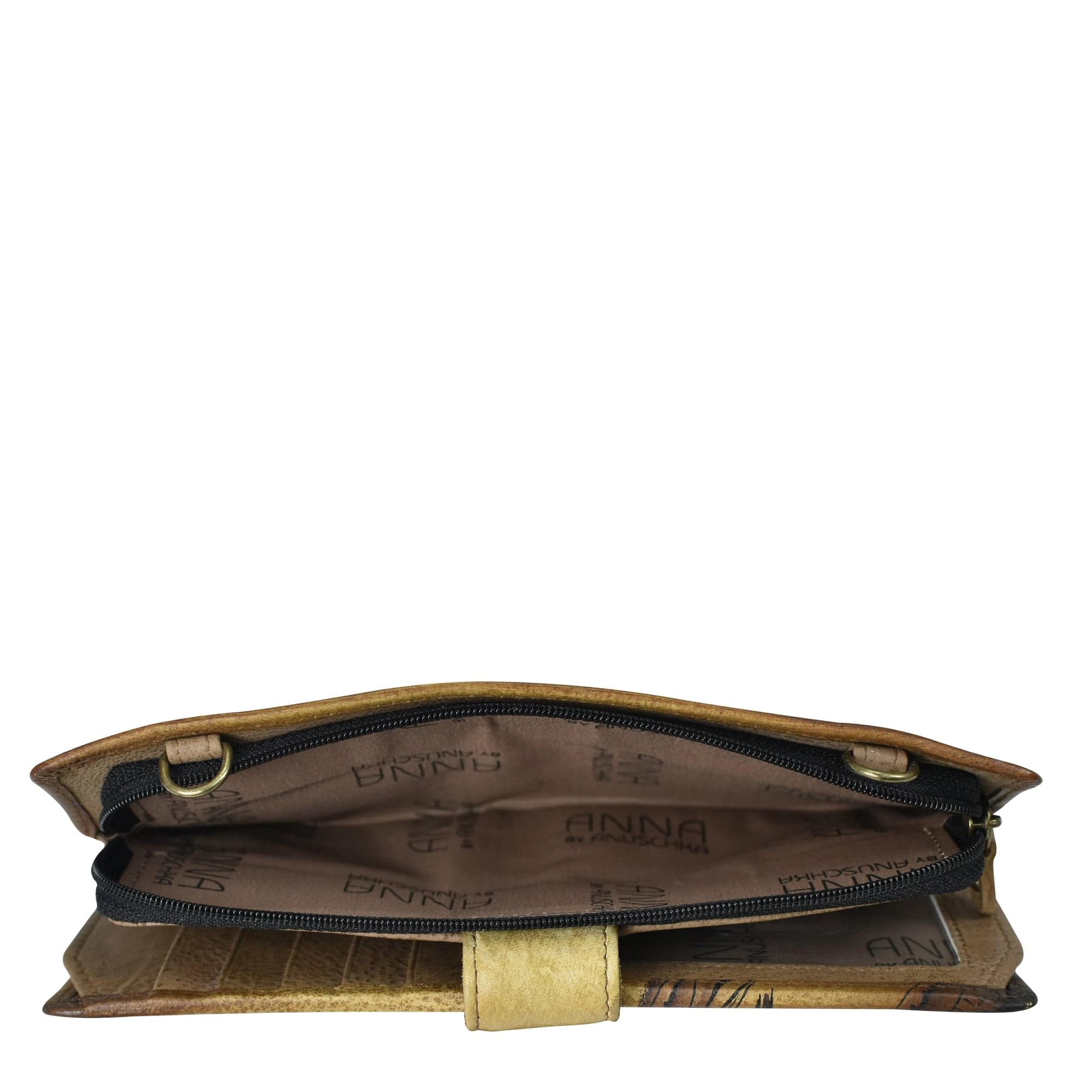 Bi-Fold Wallet With Strap - 1856