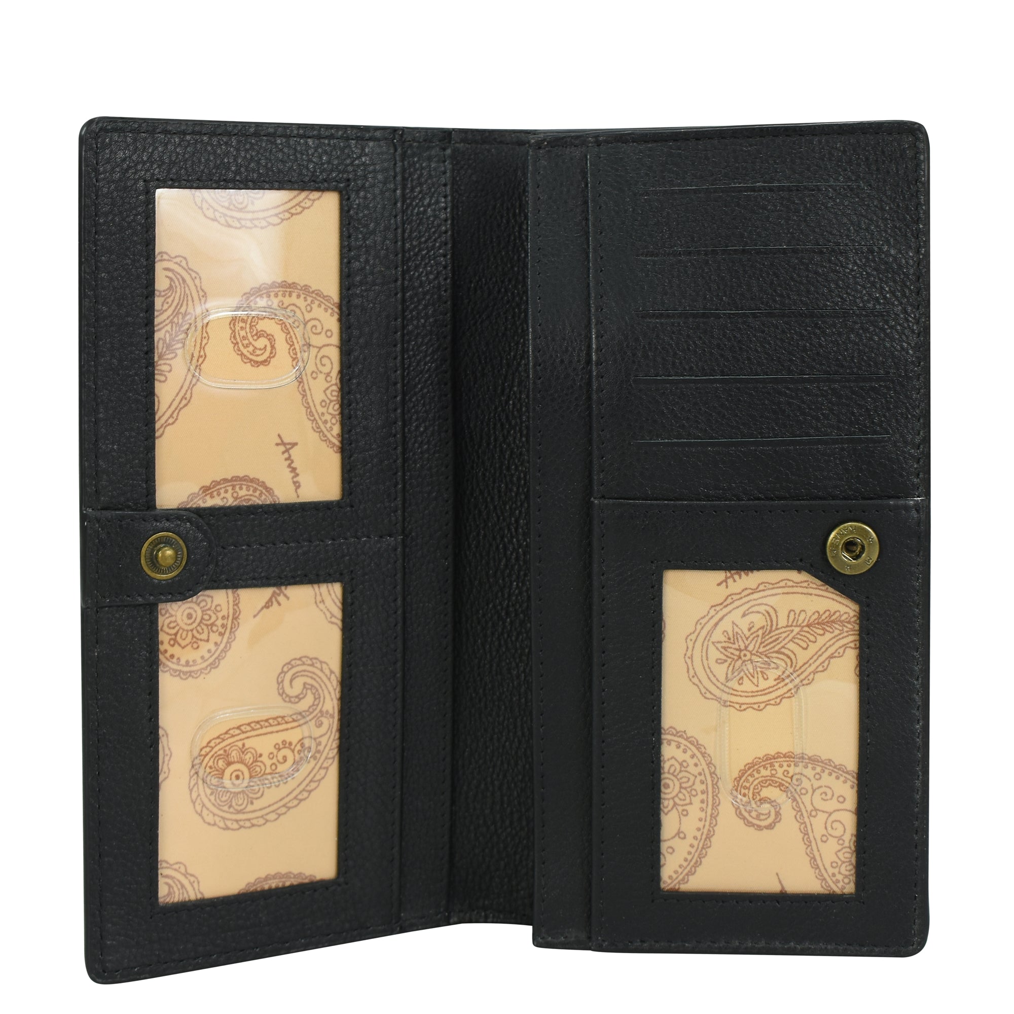 Heritage Leather Bi-Fold Clutch Wallet - 1871