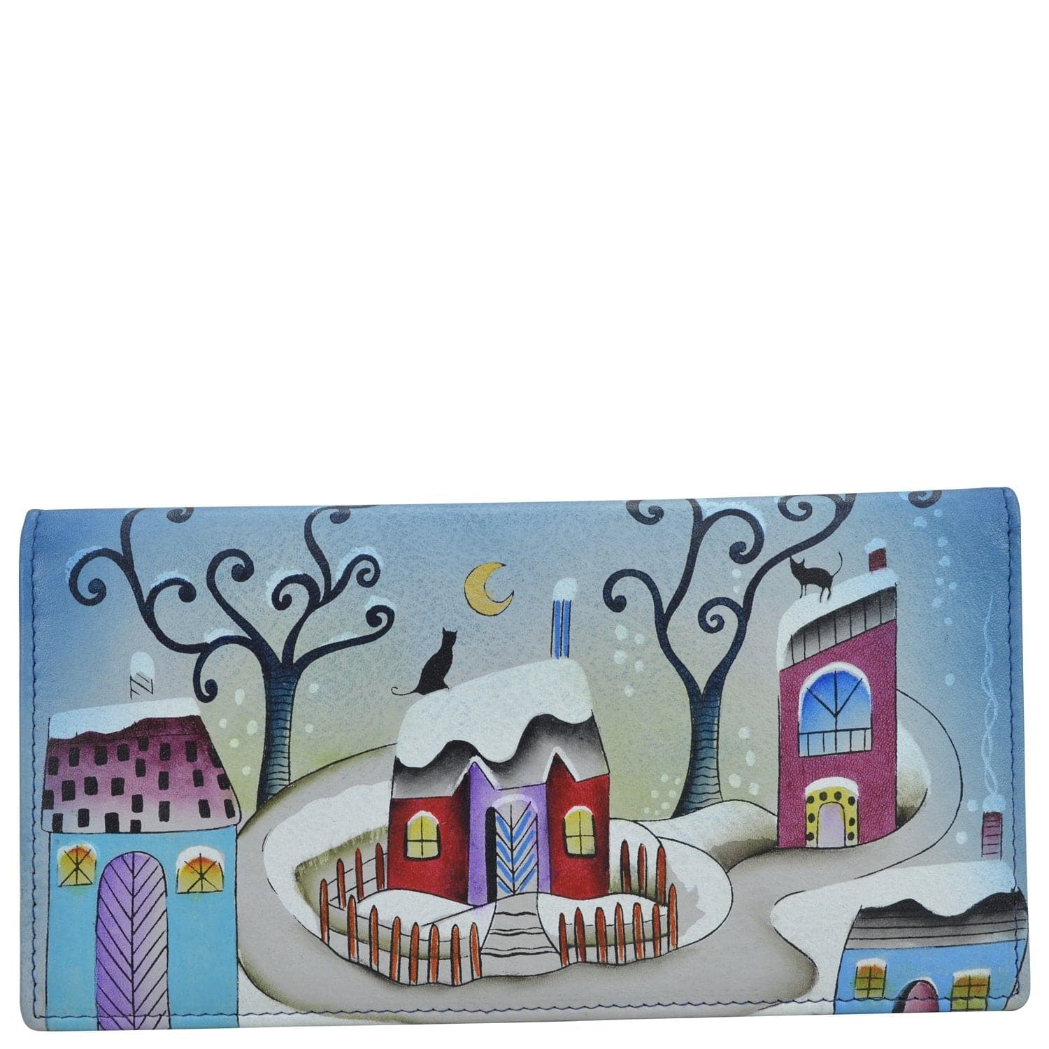 Winter Village Clutch Wallet - 1885