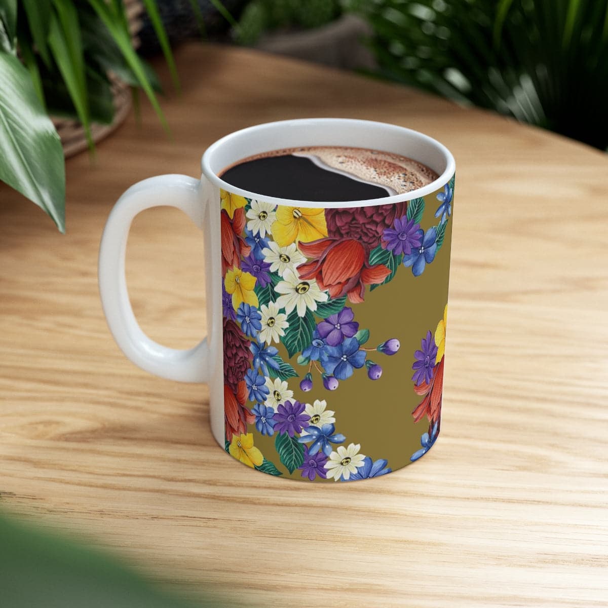 Dreamy Floral Coffee Mug (11 oz.)