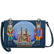 Nutcracker Party 4 In 1 Organizer Crossbody/Belt Bag/Clutch/Wristlet - 1903