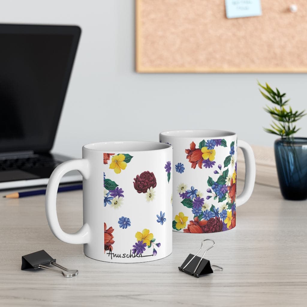 Dreamy Floral Coffee Mug (11 oz.)