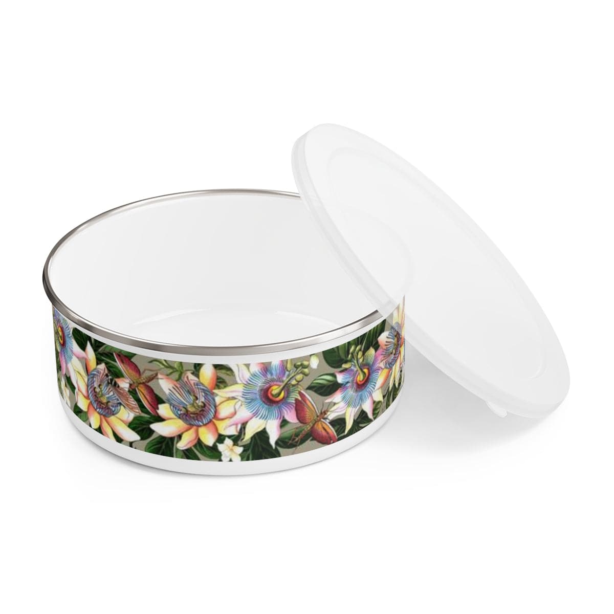 Floral Passion Enamel Bowl