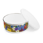 Dreamy Floral Enamel Bowl