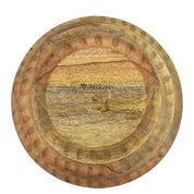 Wooden Printed Bowl (Revive Collection) - 25003-B