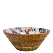 Wooden Printed Bowl (Revive Collection) - 25003-B