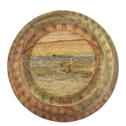 Wooden Printed Bowl (Revive Collection) - 25003-B