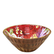 Wooden Printed Bowl (Revive Collection) - 25003-B