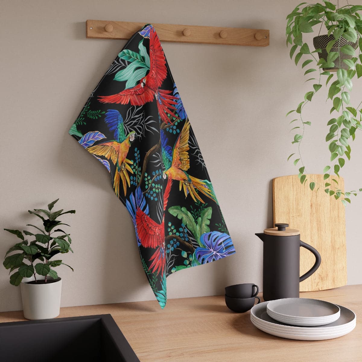 Rainforest Beauties Kitchen Towel