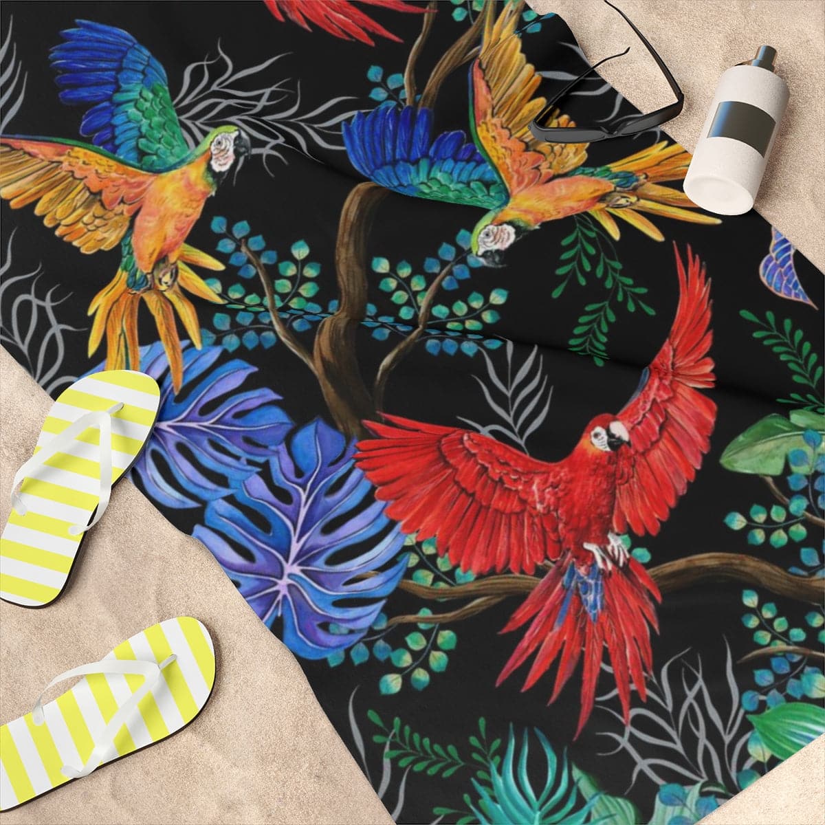 Rainforest Beauties Beach Towel