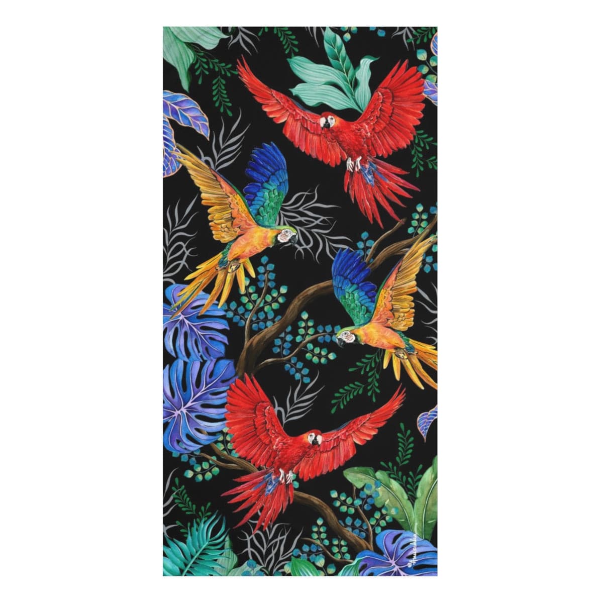 Rainforest Beauties Beach Towel